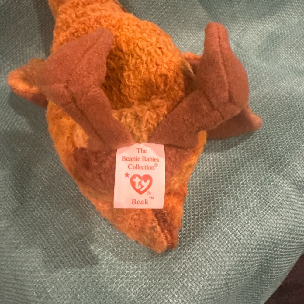 Beak Beanie Baby!! Rare w/errors - Picture 7 of 9